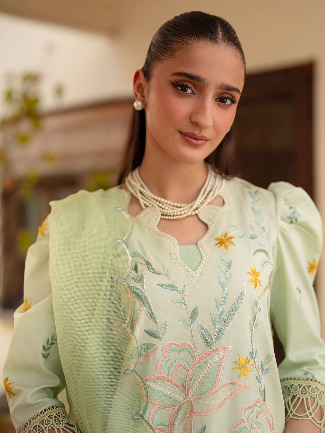 Mahnur | Angan Embroidered Lawn 26 | AN-012