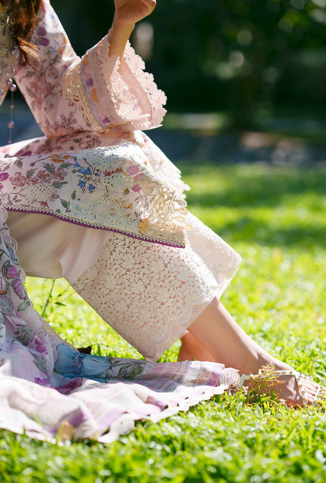 AJR Couture | Printed Chikankari 26 | Zuri
