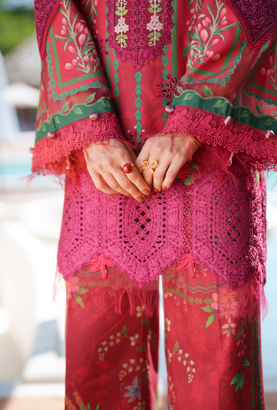 AJR Couture | Printed Chikankari 26 | Amaira