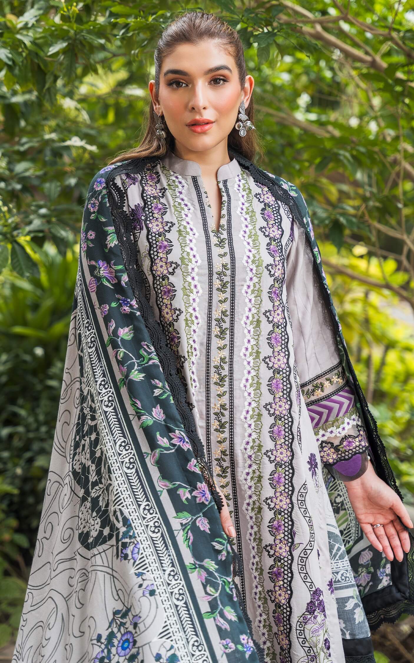 Asifa and Nabeel | Luxury Winter 24 | ASHY WL-06 - Official Asifa and Nabeel stockist in UK - Sakeena London