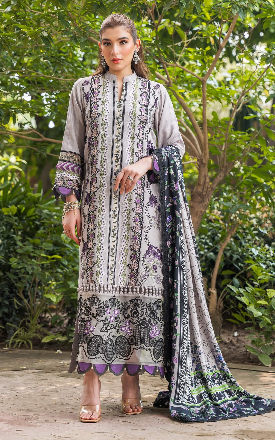 Asifa and Nabeel | Luxury Winter 24 | ASHY WL-06 - Official Asifa and Nabeel stockist in UK - Sakeena London