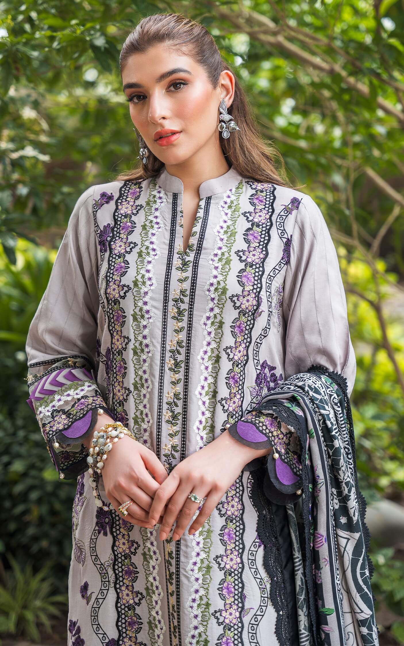 Asifa and Nabeel | Luxury Winter 24 | ASHY WL-06 - Official Asifa and Nabeel stockist in UK - Sakeena London