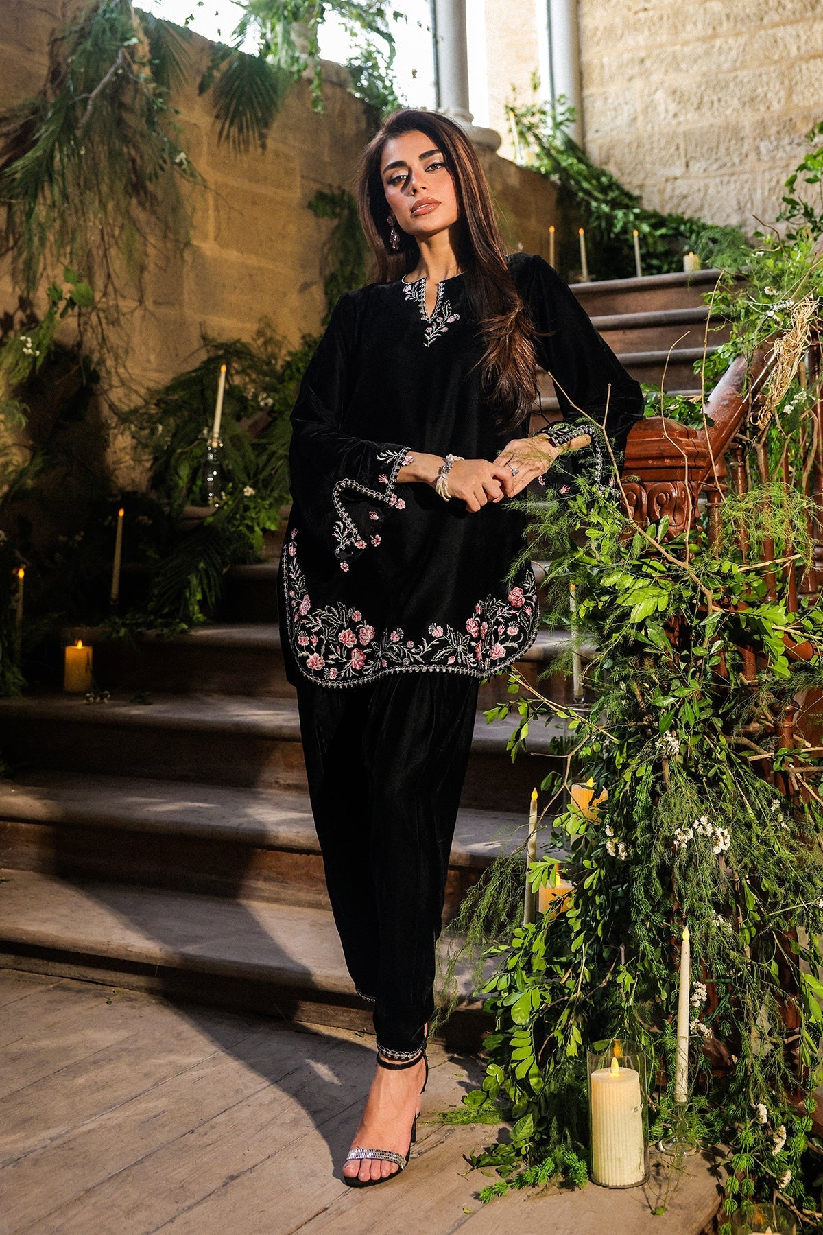 Sahar | Luxury Pret 25 | Noir Elegance - Official Sahar stockist in UK - Sakeena London