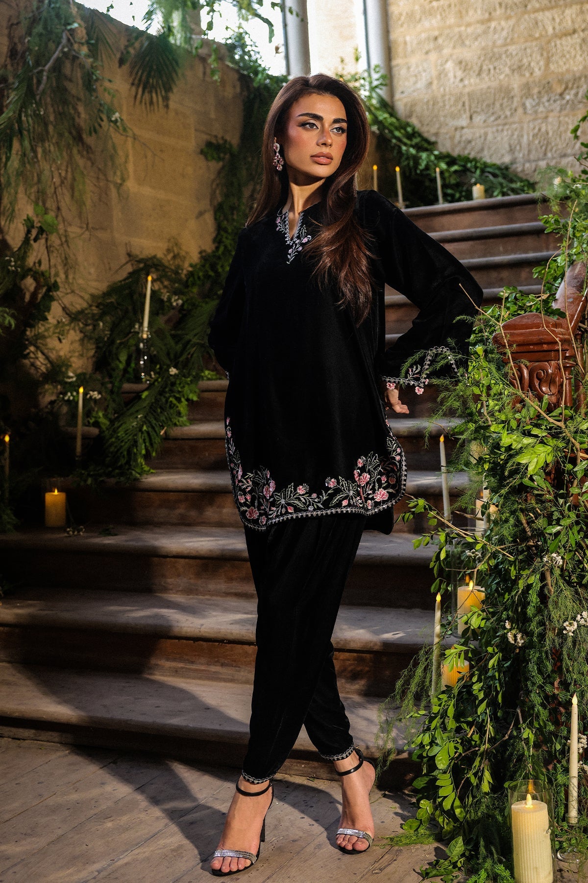 Sahar | Luxury Pret 25 | Noir Elegance - Official Sahar stockist in UK - Sakeena London