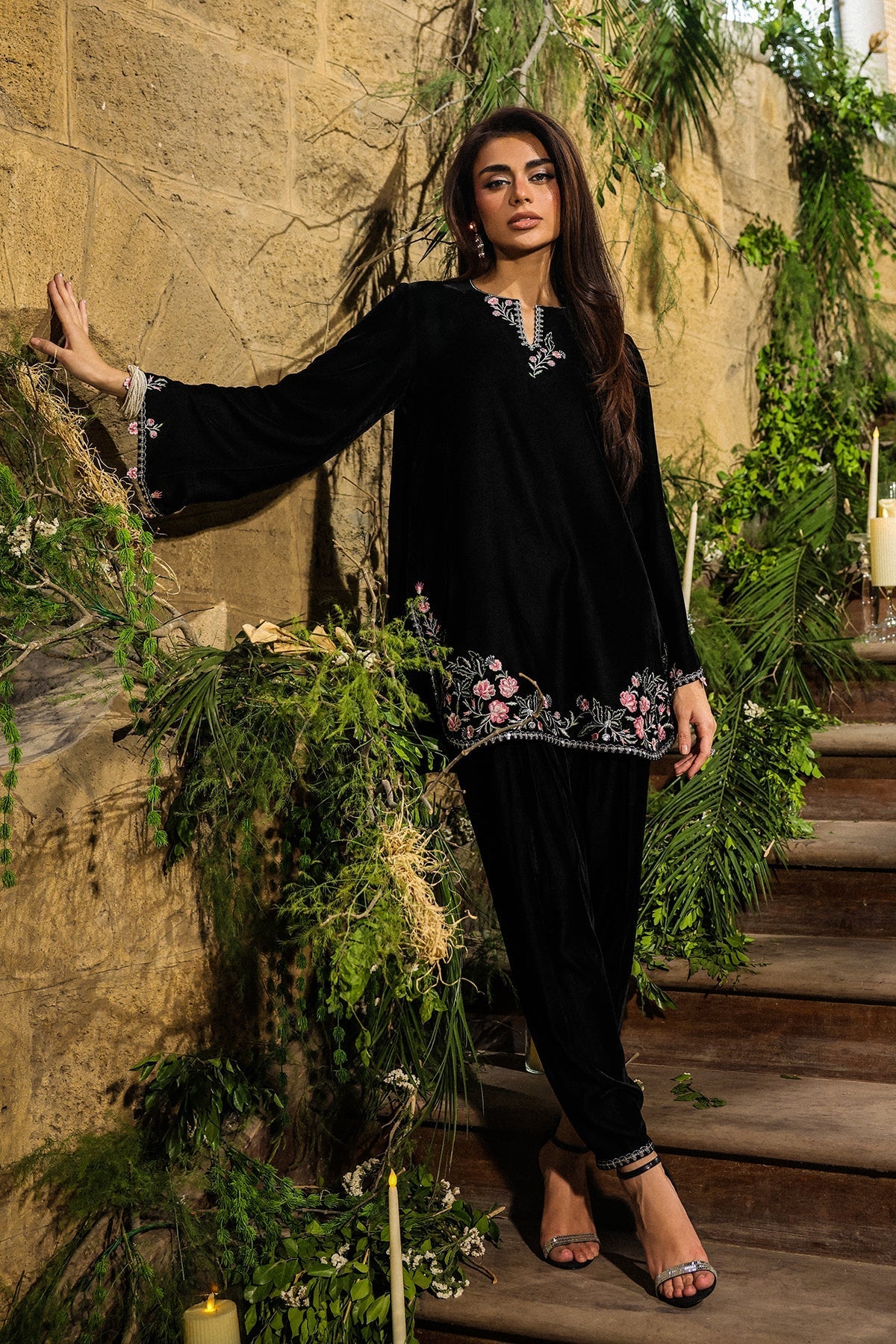 Sahar | Luxury Pret 25 | Noir Elegance - Official Sahar stockist in UK - Sakeena London