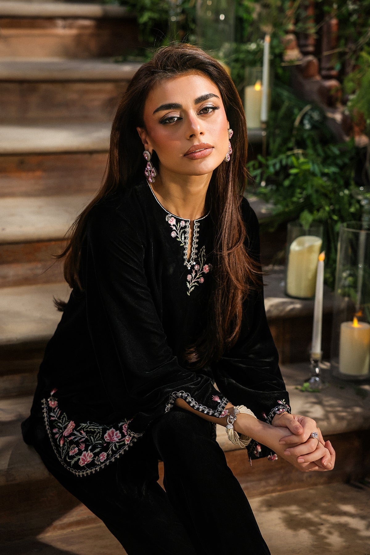 Sahar | Luxury Pret 25 | Noir Elegance - Official Sahar stockist in UK - Sakeena London