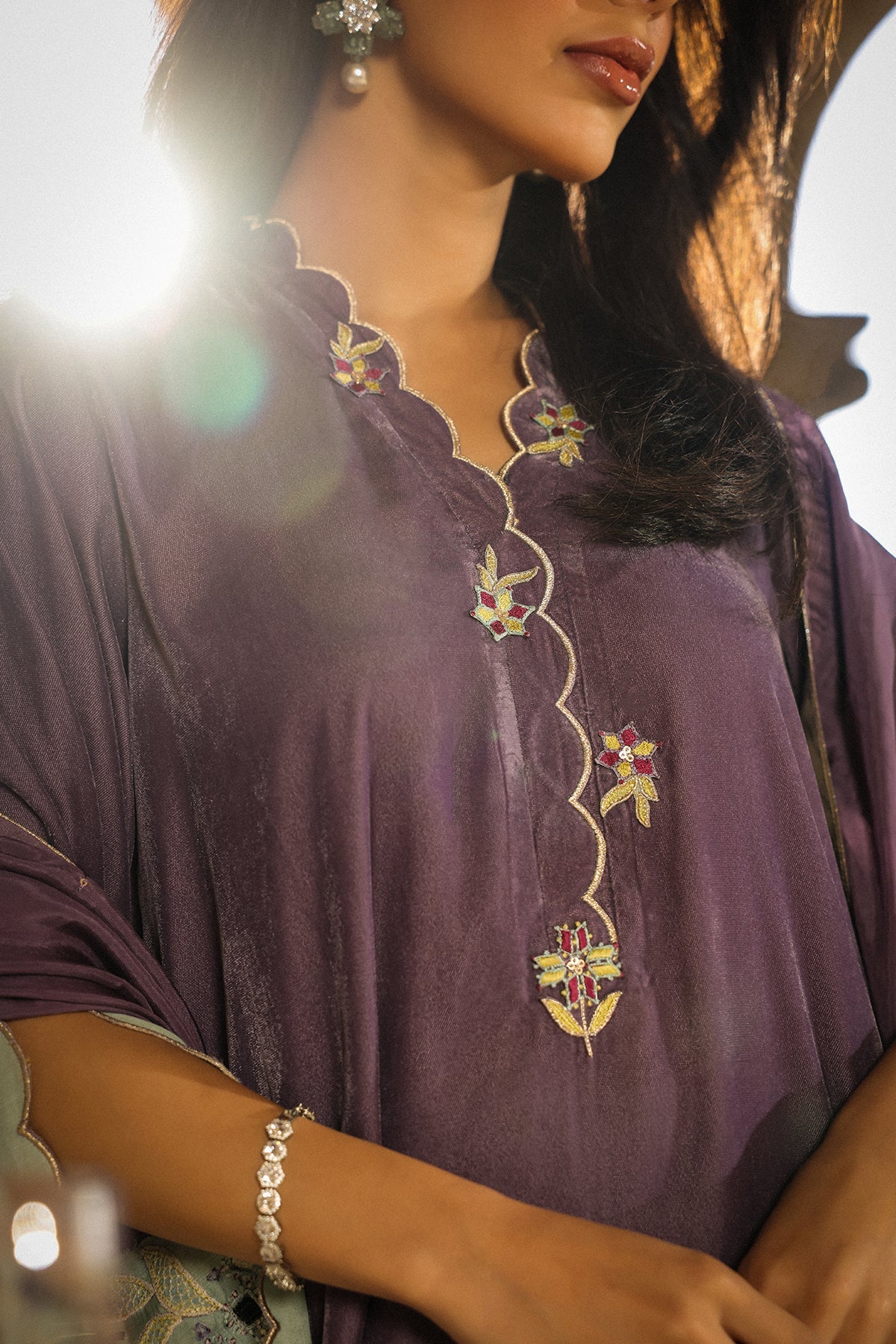 Sahar | Luxury Pret 25 | Lilac Mist - Official Sahar stockist in UK - Sakeena London