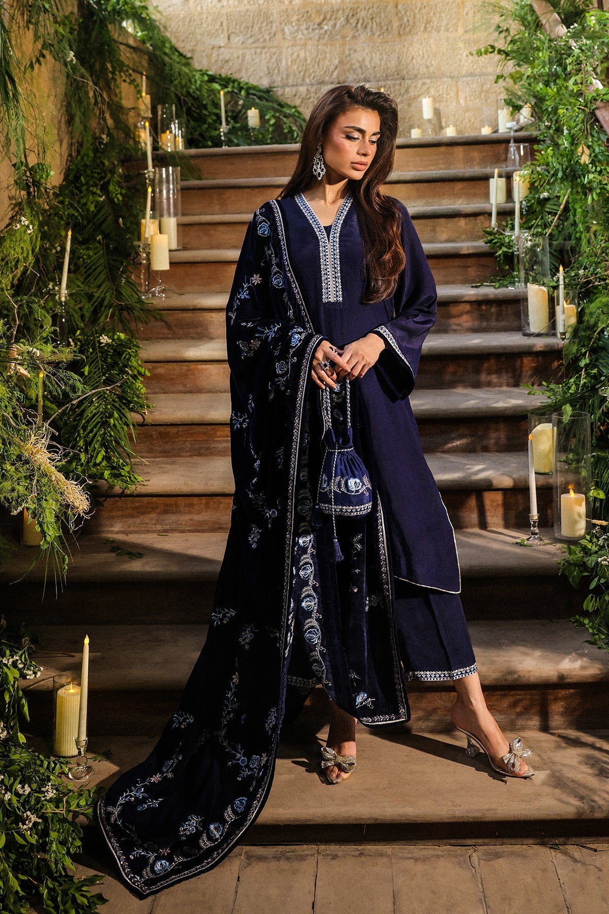 Sahar | Luxury Pret 25 | Dark Bloom - Official Sahar stockist in UK - Sakeena London