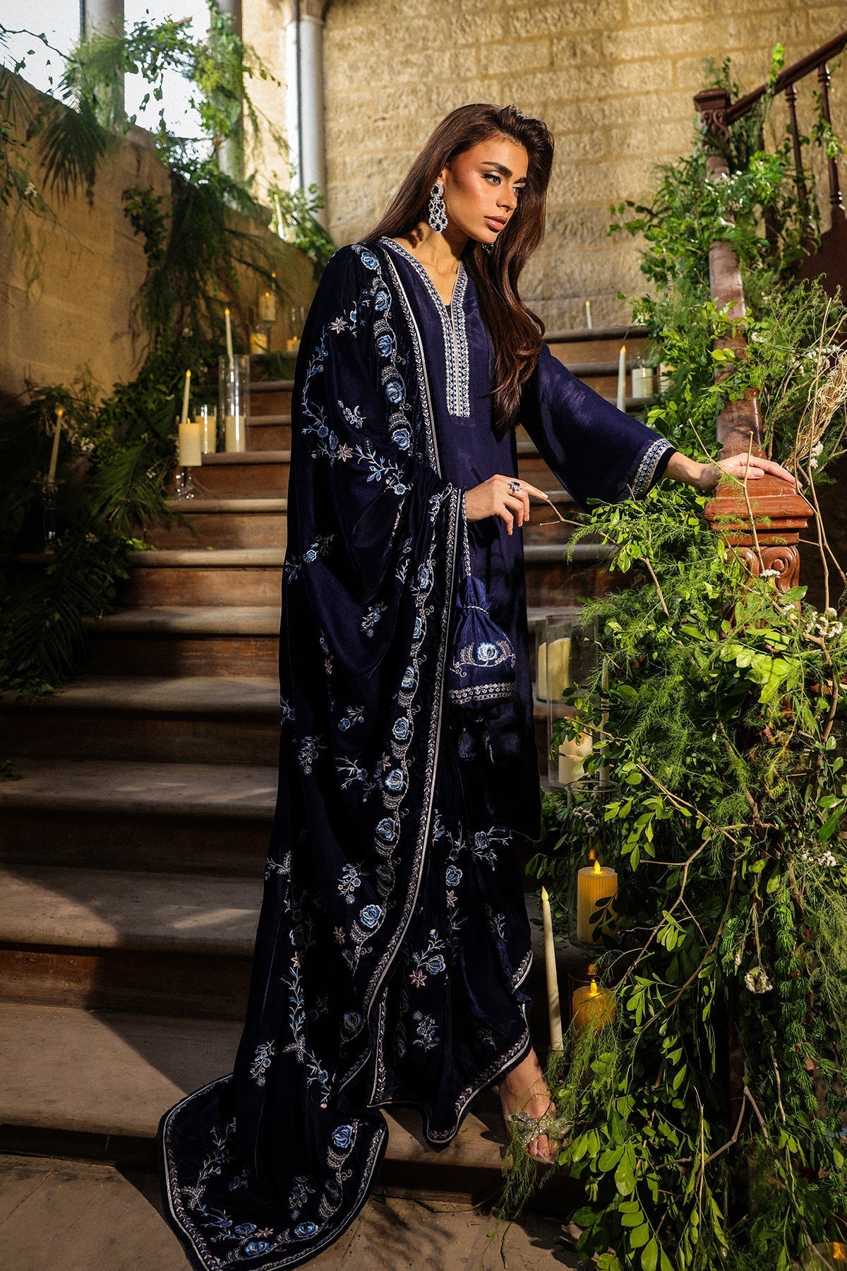 Sahar | Luxury Pret 25 | Dark Bloom - Official Sahar stockist in UK - Sakeena London