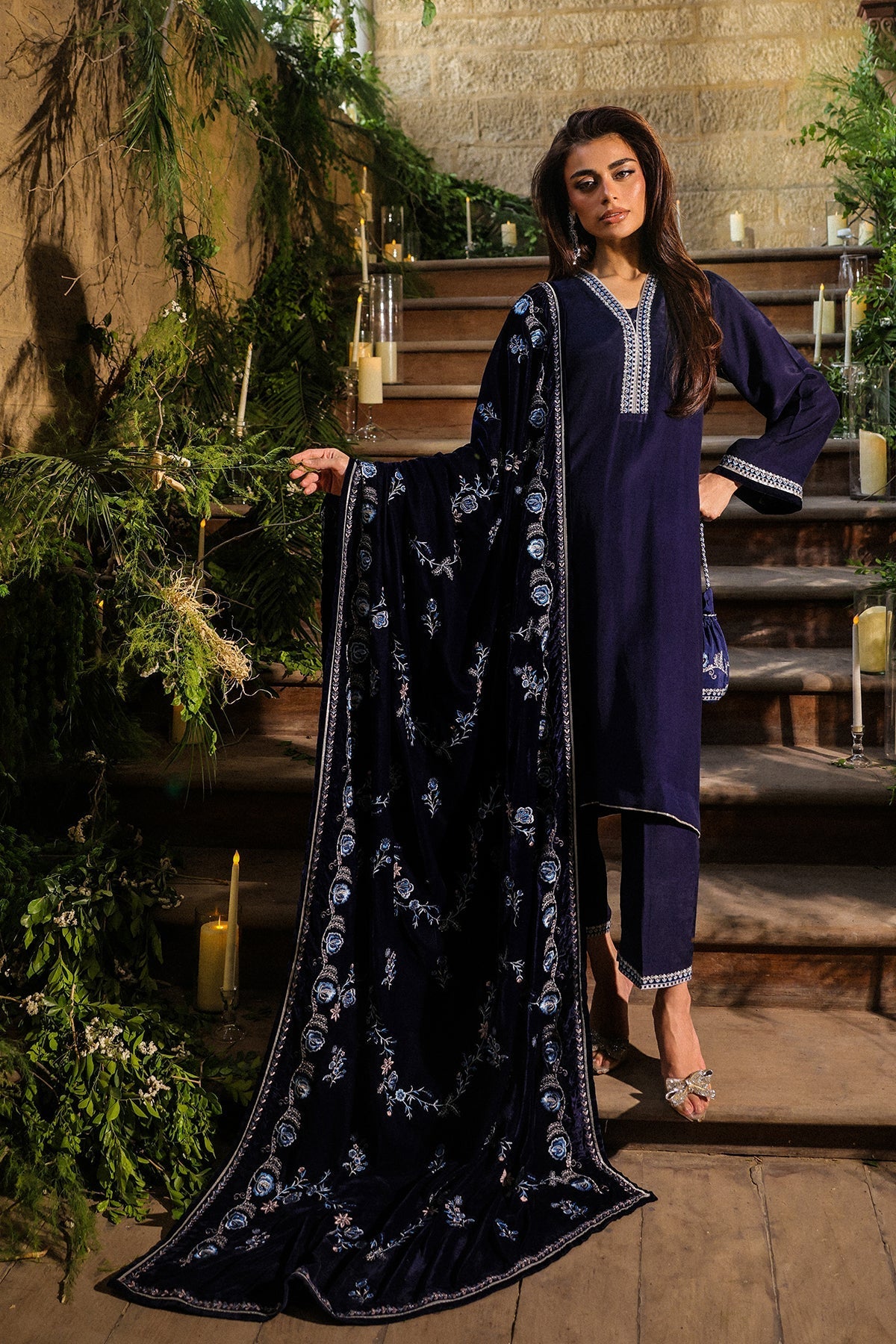 Sahar | Luxury Pret 25 | Dark Bloom - Official Sahar stockist in UK - Sakeena London
