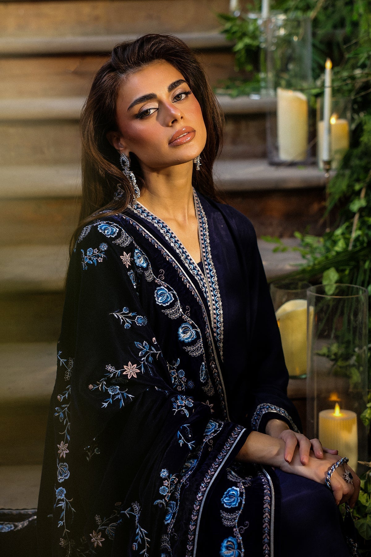 Sahar | Luxury Pret 25 | Dark Bloom - Official Sahar stockist in UK - Sakeena London