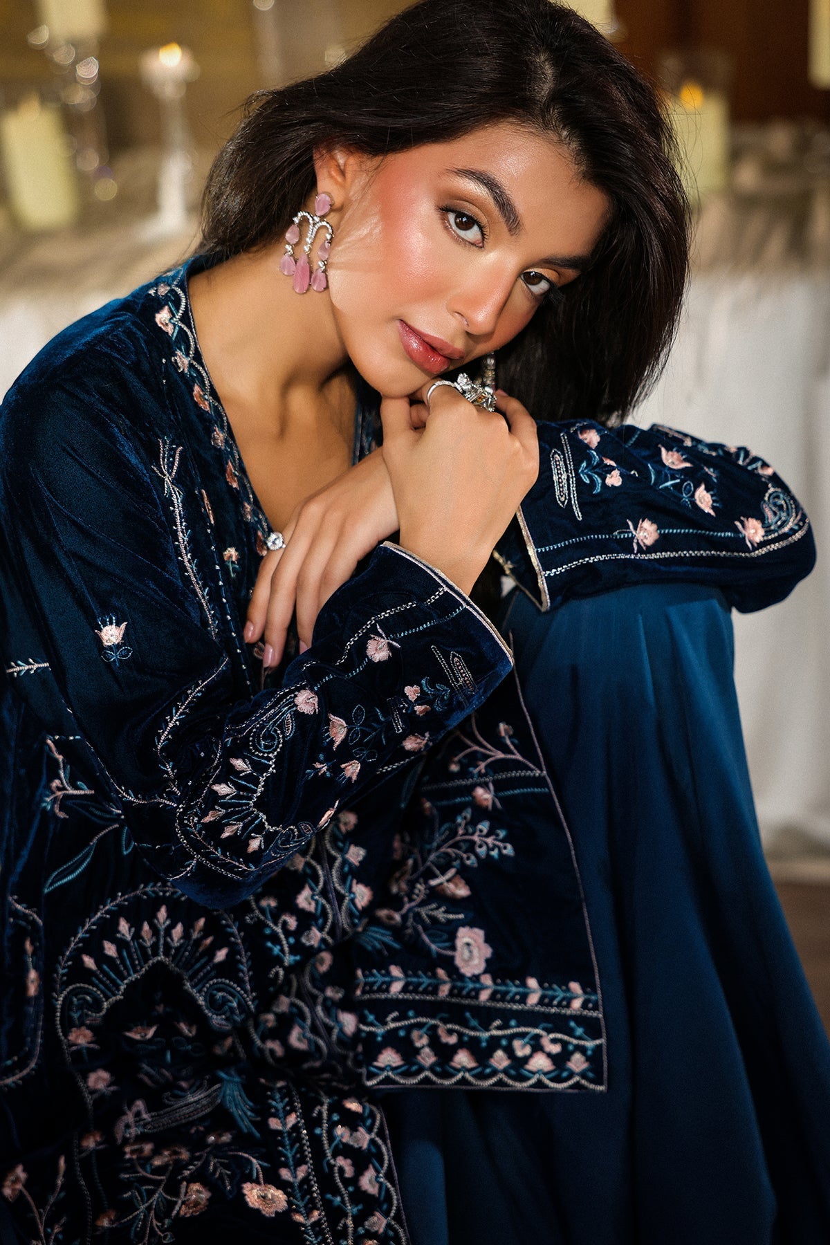 Sahar | Luxury Pret 25 | Sapphire Allure - Official Sahar stockist in UK - Sakeena London