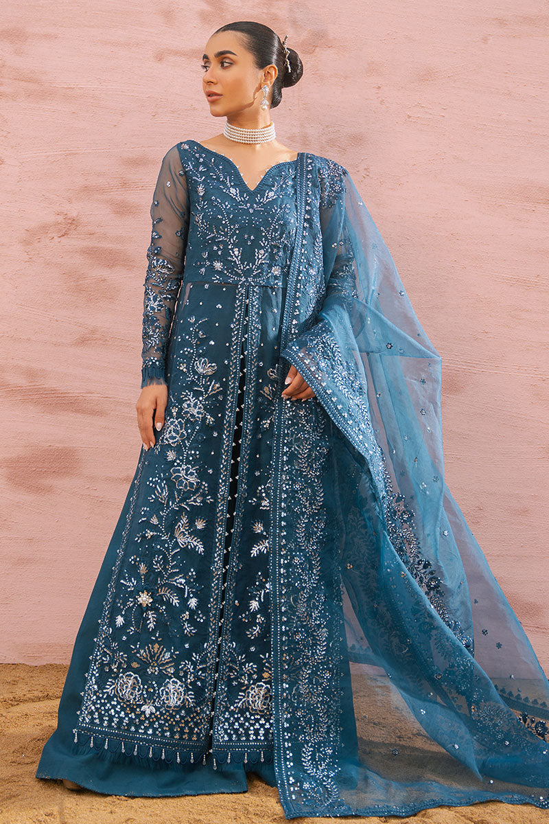 Cross Stitch | RTW Wedding Collection | AZURE TRANQUIL