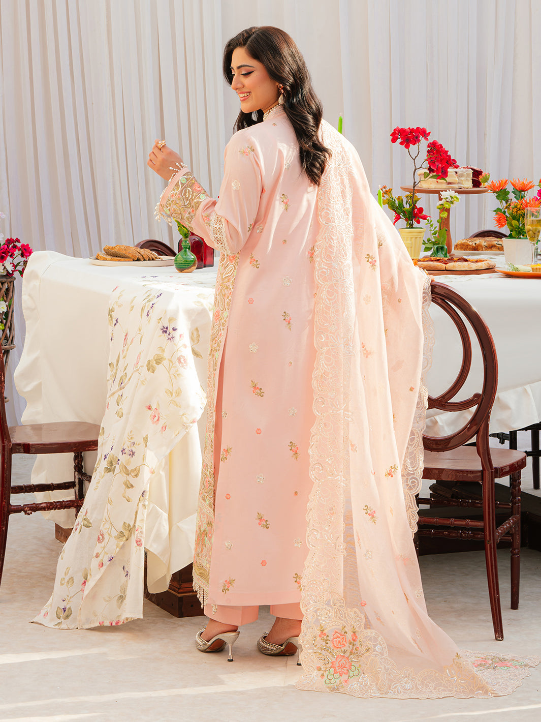 Mahnur | Allenura Luxury Lawn 24 | AZURE - Official Mahnur stockist in UK - Sakeena London