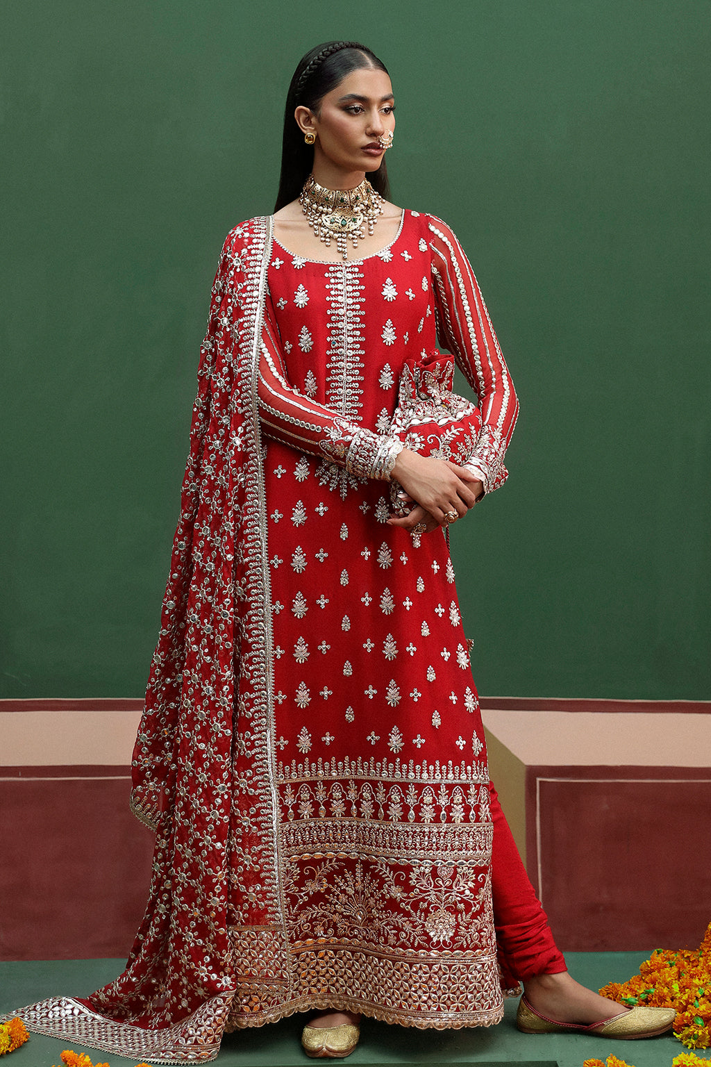 Afrozeh | Shehnai Wedding Formals 24 | Nishat - Official Afrozeh stockist in UK - Sakeena London