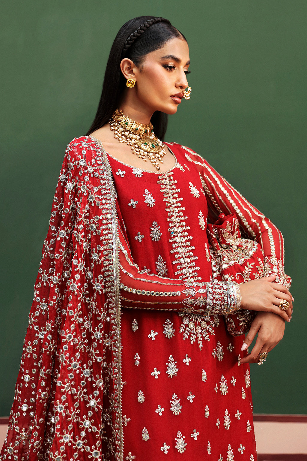 Afrozeh | Shehnai Wedding Formals 24 | Nishat - Official Afrozeh stockist in UK - Sakeena London