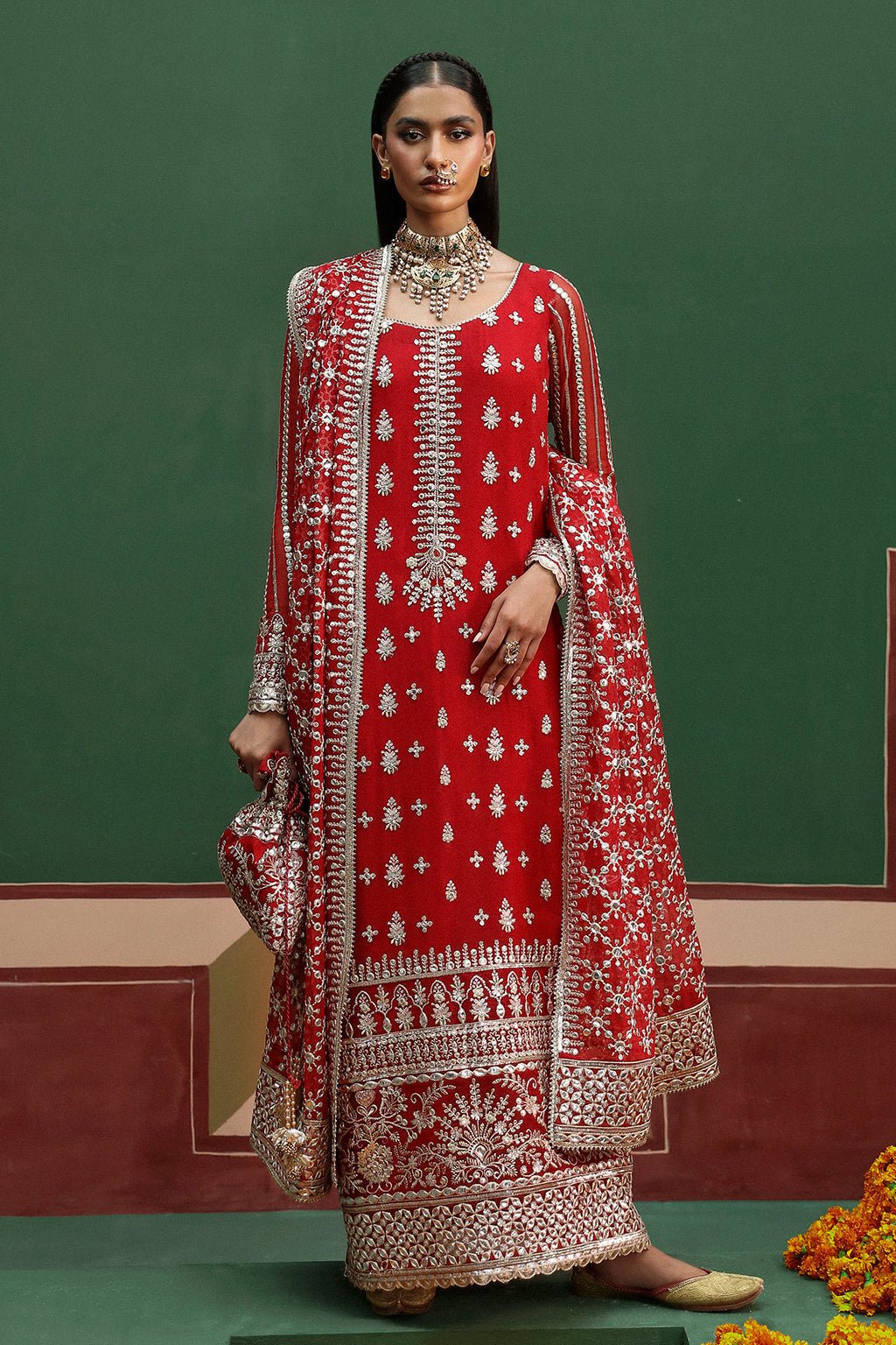 Afrozeh | Shehnai Wedding Formals 24 | Nishat - Official Afrozeh stockist in UK - Sakeena London
