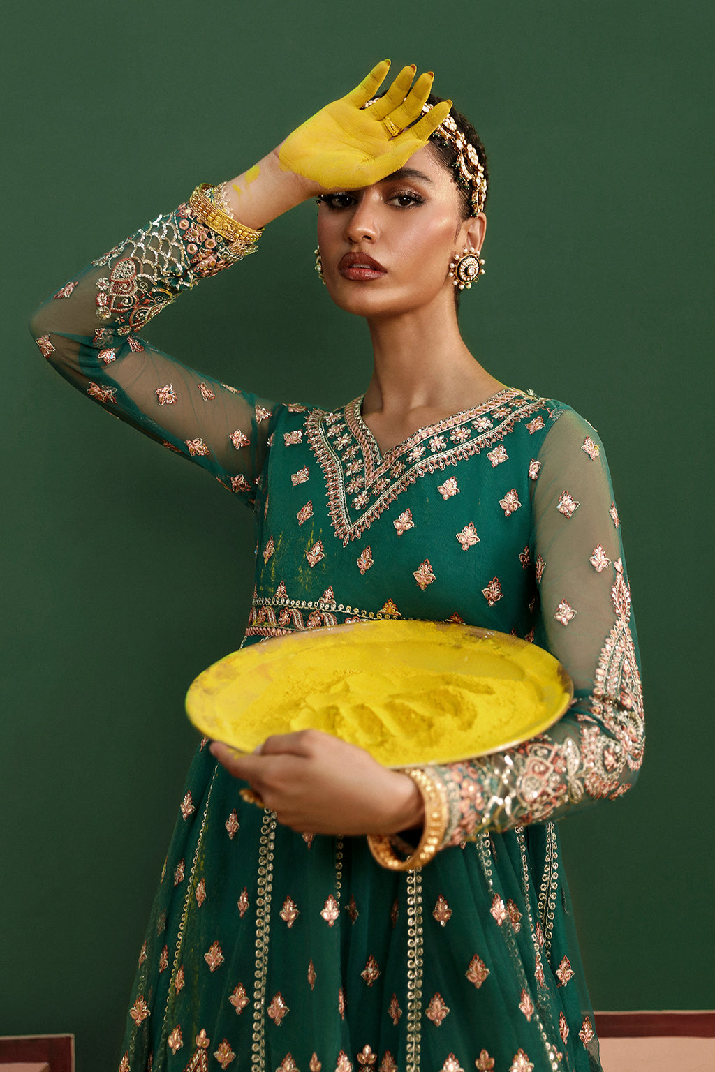 Afrozeh | Shehnai Wedding Formals 24 | Shaista - Official Afrozeh stockist in UK - Sakeena London