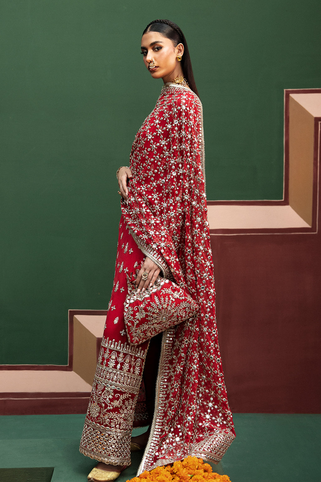 Afrozeh | Shehnai Wedding Formals 24 | Nishat - Official Afrozeh stockist in UK - Sakeena London
