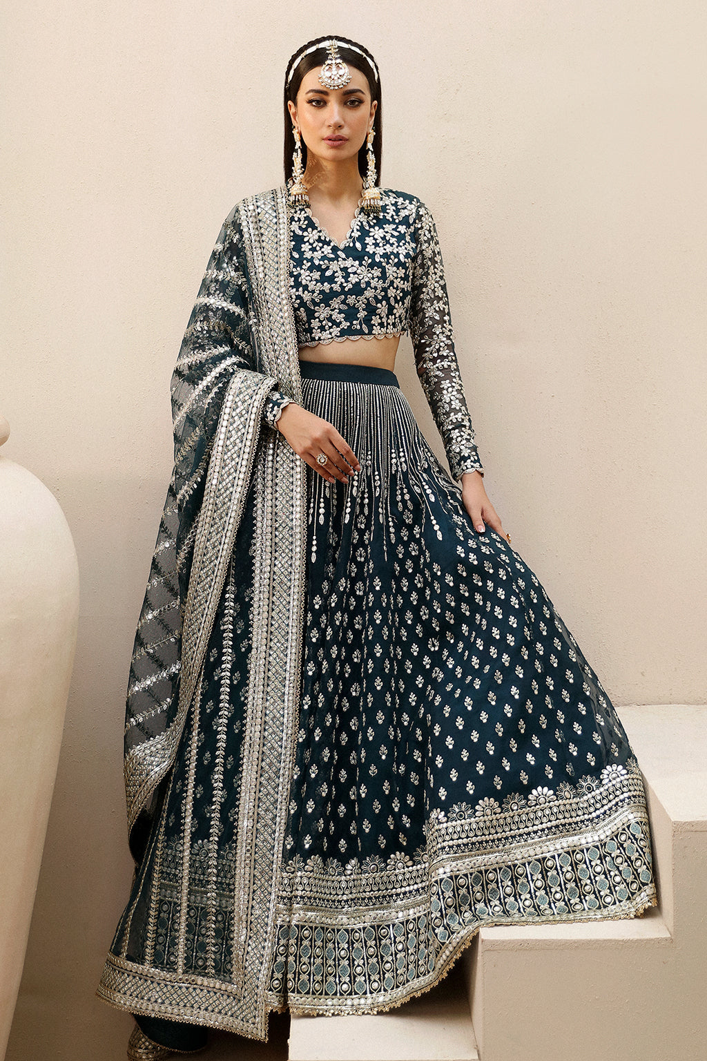 Afrozeh | Shehnai Wedding Formals 24 | Urooj - Official Afrozeh stockist in UK - Sakeena London