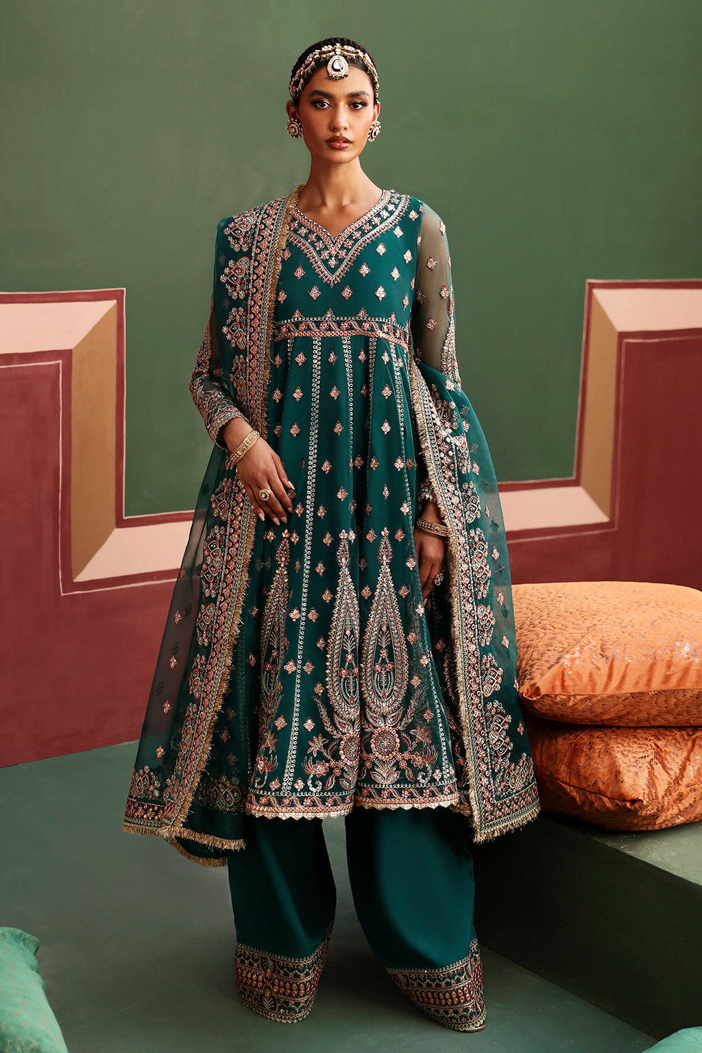 Afrozeh | Shehnai Wedding Formals 24 | Shaista - Official Afrozeh stockist in UK - Sakeena London