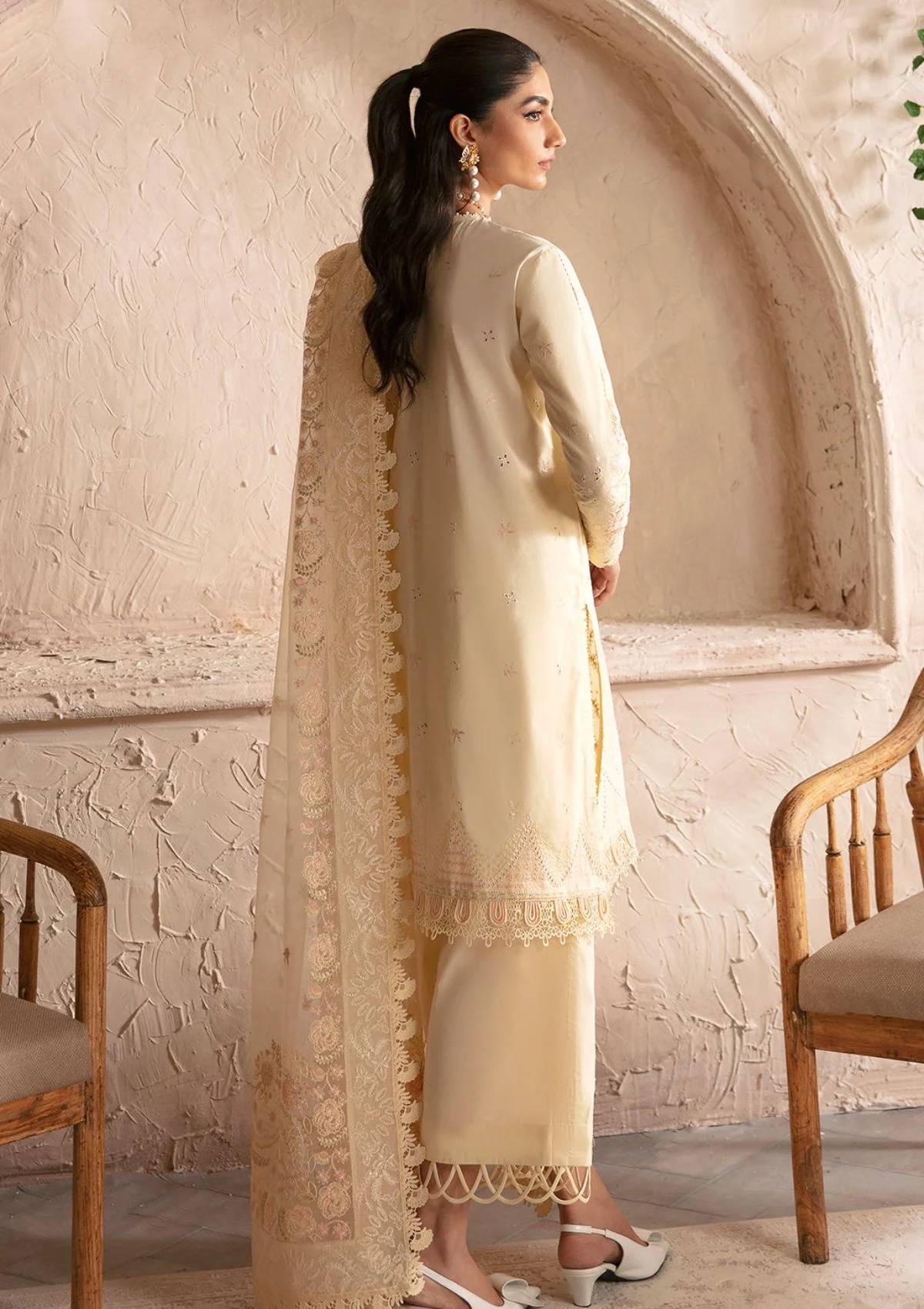 Lawn Collection - Afrozeh - Cascade - Luxury - D#08 - Claire