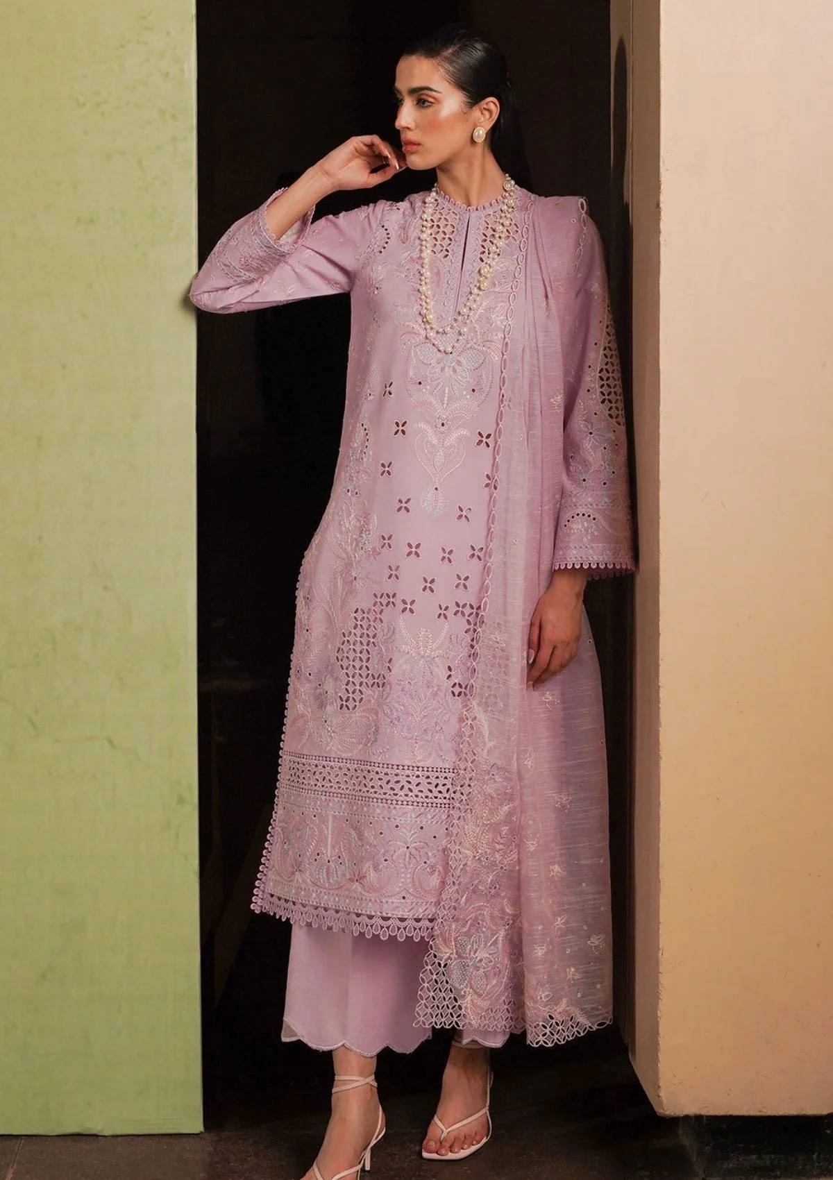 Lawn Collection - Afrozeh - Chikankari - Festive 24 - ACF#10 - Thistle