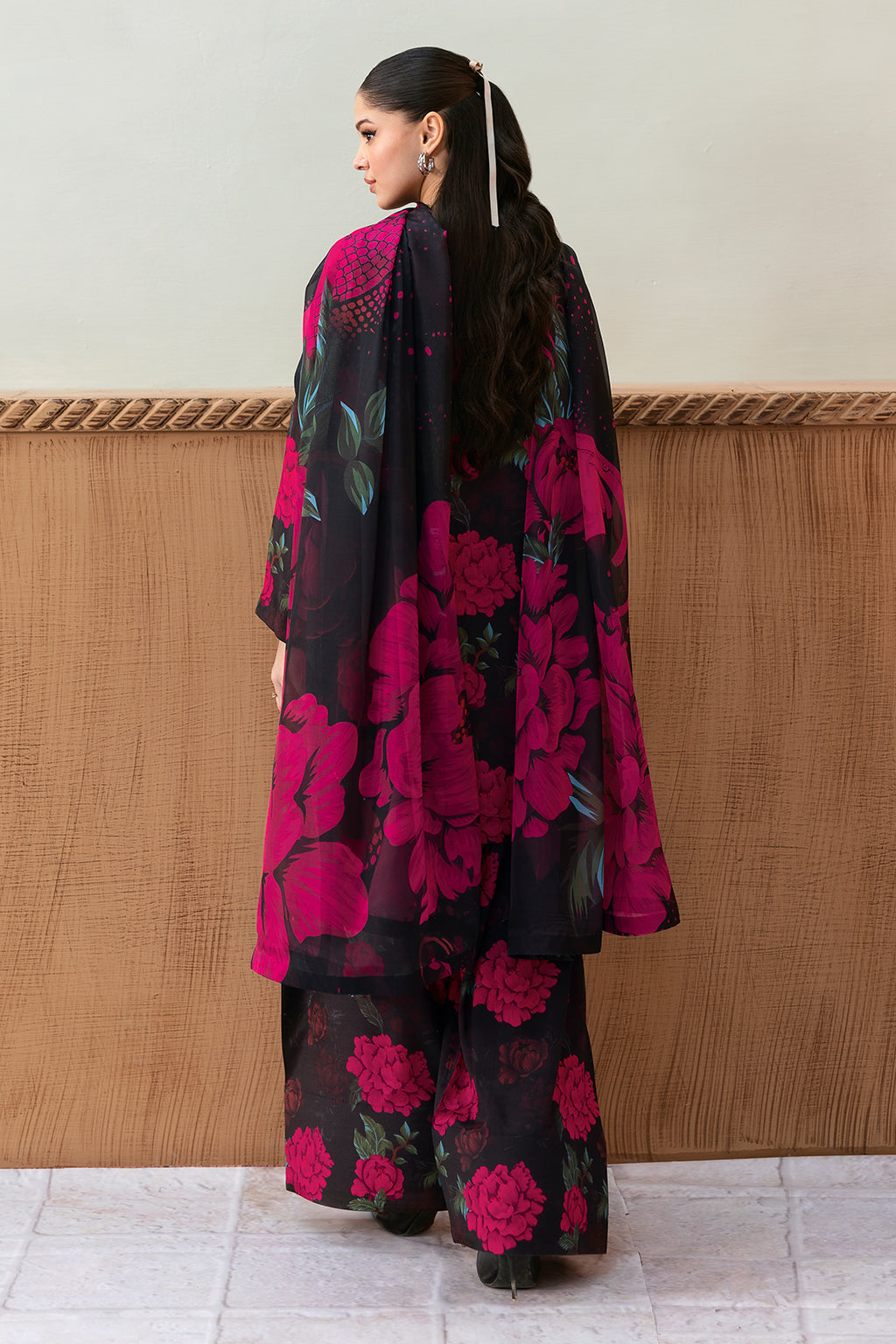 Afsanah | Basics Raw Silk | Dark Majestic AR-103 - Official Afsanah stockist in UK - Sakeena London