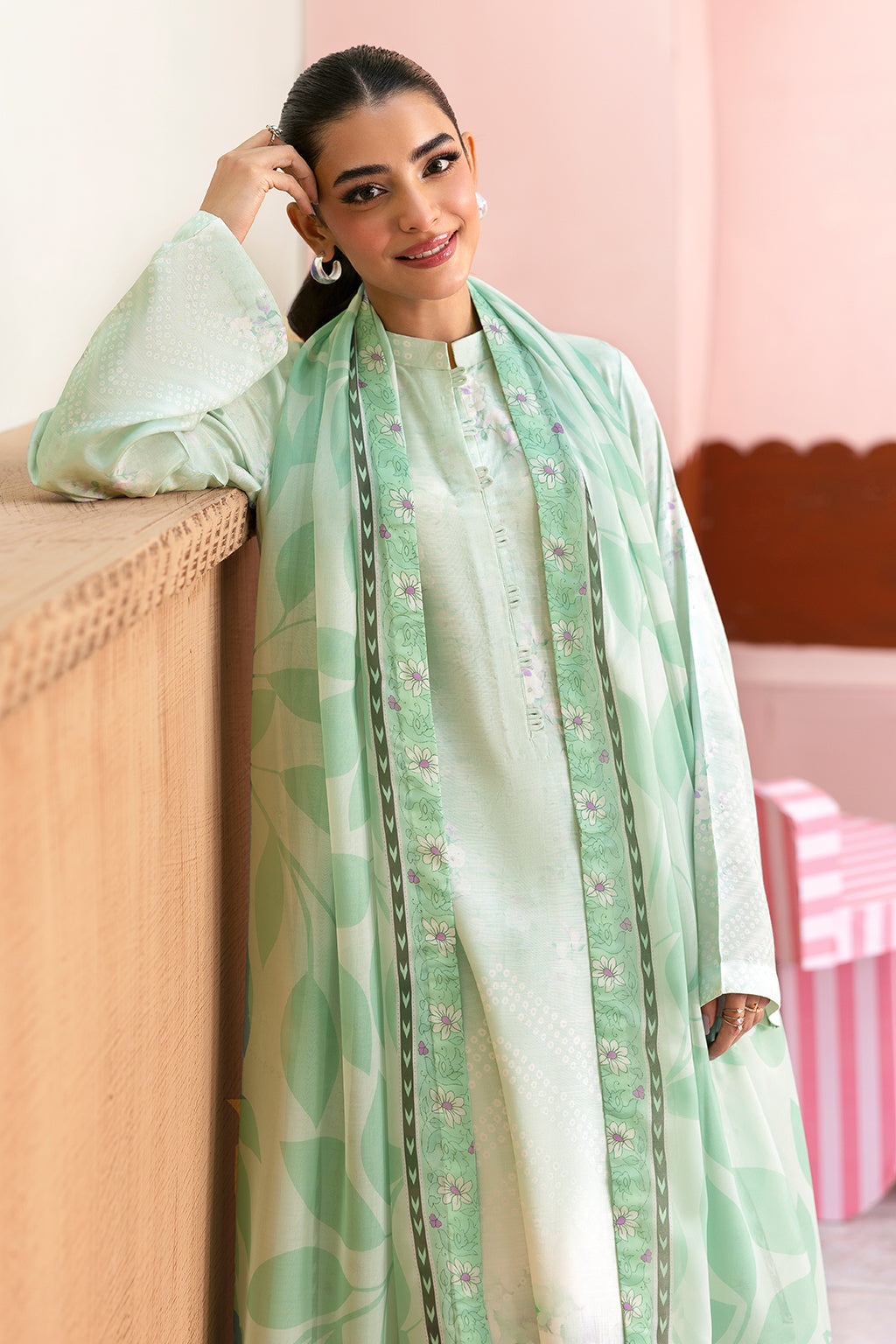 Afsanah | Basics Raw Silk | Mint Mystic AR-108 - Official Afsanah stockist in UK - Sakeena London