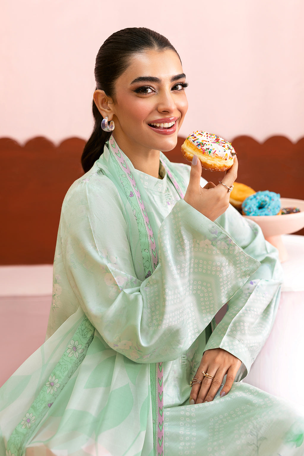 Afsanah | Basics Raw Silk | Mint Mystic AR-108 - Official Afsanah stockist in UK - Sakeena London