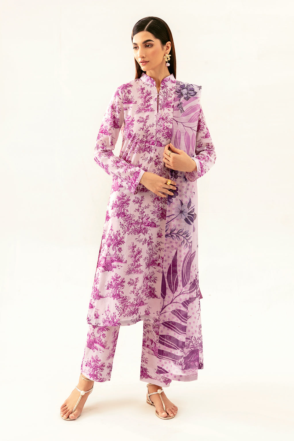 Afsanah | Ready to Wear | Radiant Bloom AP-04 - Official Afsanah stockist in UK - Sakeena London