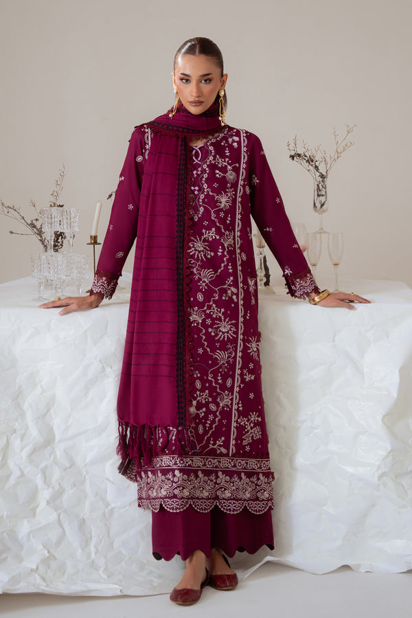 Aabyaan | Miraal Signature Embroidered Viscose 25 | AFSHEEN (AV-09) - Official Aabyaan stockist in UK - Sakeena London
