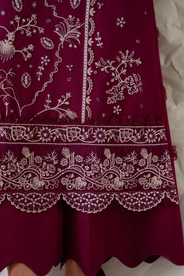 Aabyaan | Miraal Signature Embroidered Viscose 25 | AFSHEEN (AV-09) - Official Aabyaan stockist in UK - Sakeena London