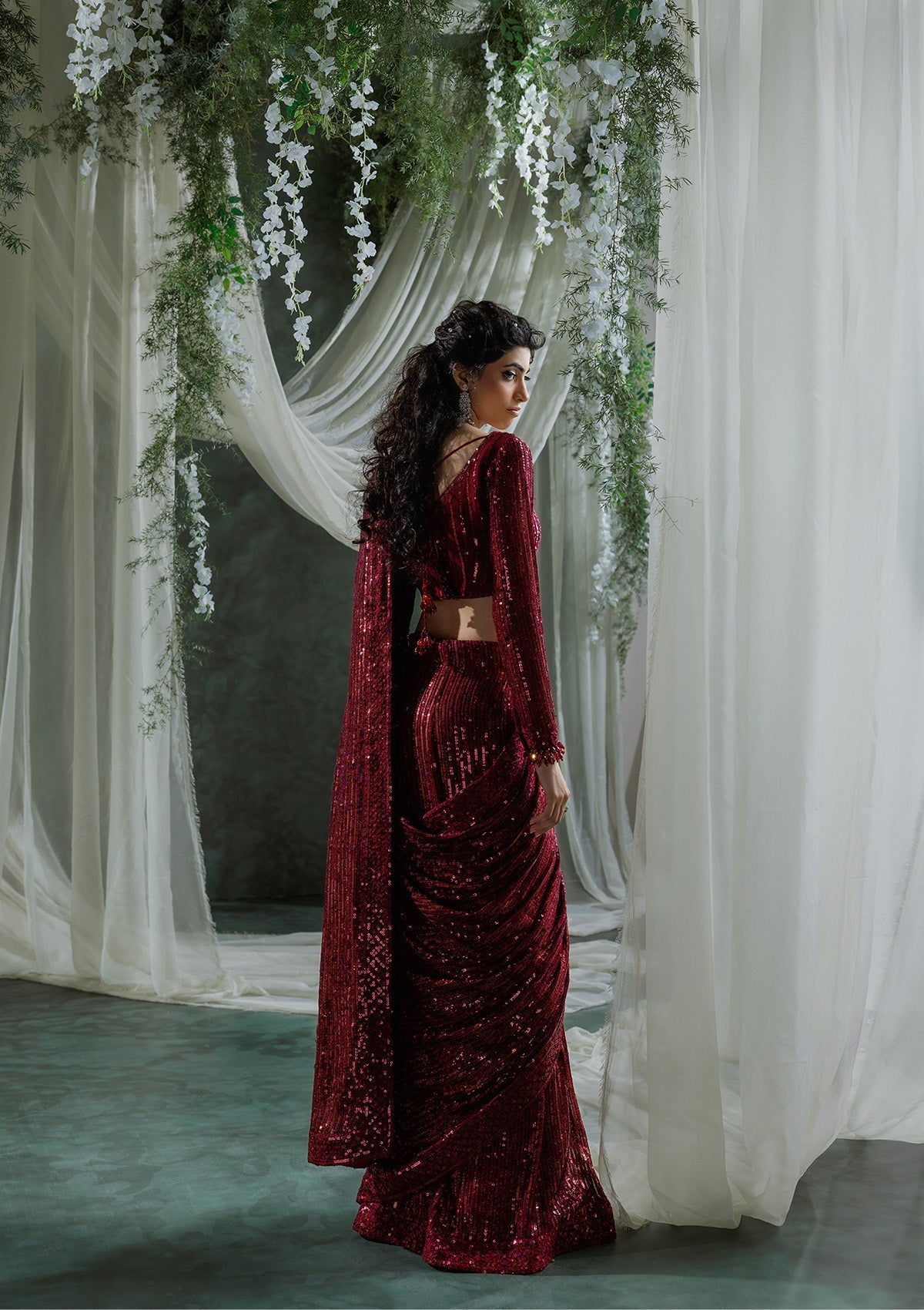 Aik Atelier | Sari Edit 2024 | SARI EDIT '24 VOL. 1 - LOOK 03 - Official Aik Atelier stockist in UK - Sakeena London