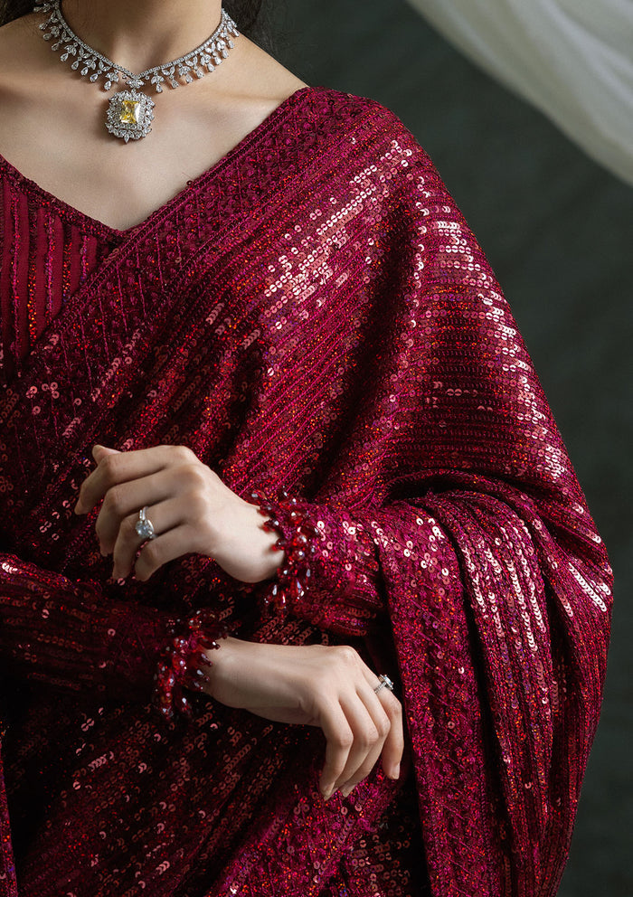 Aik Atelier | Sari Edit 2024 | SARI EDIT '24 VOL. 1 - LOOK 03 - Official Aik Atelier stockist in UK - Sakeena London
