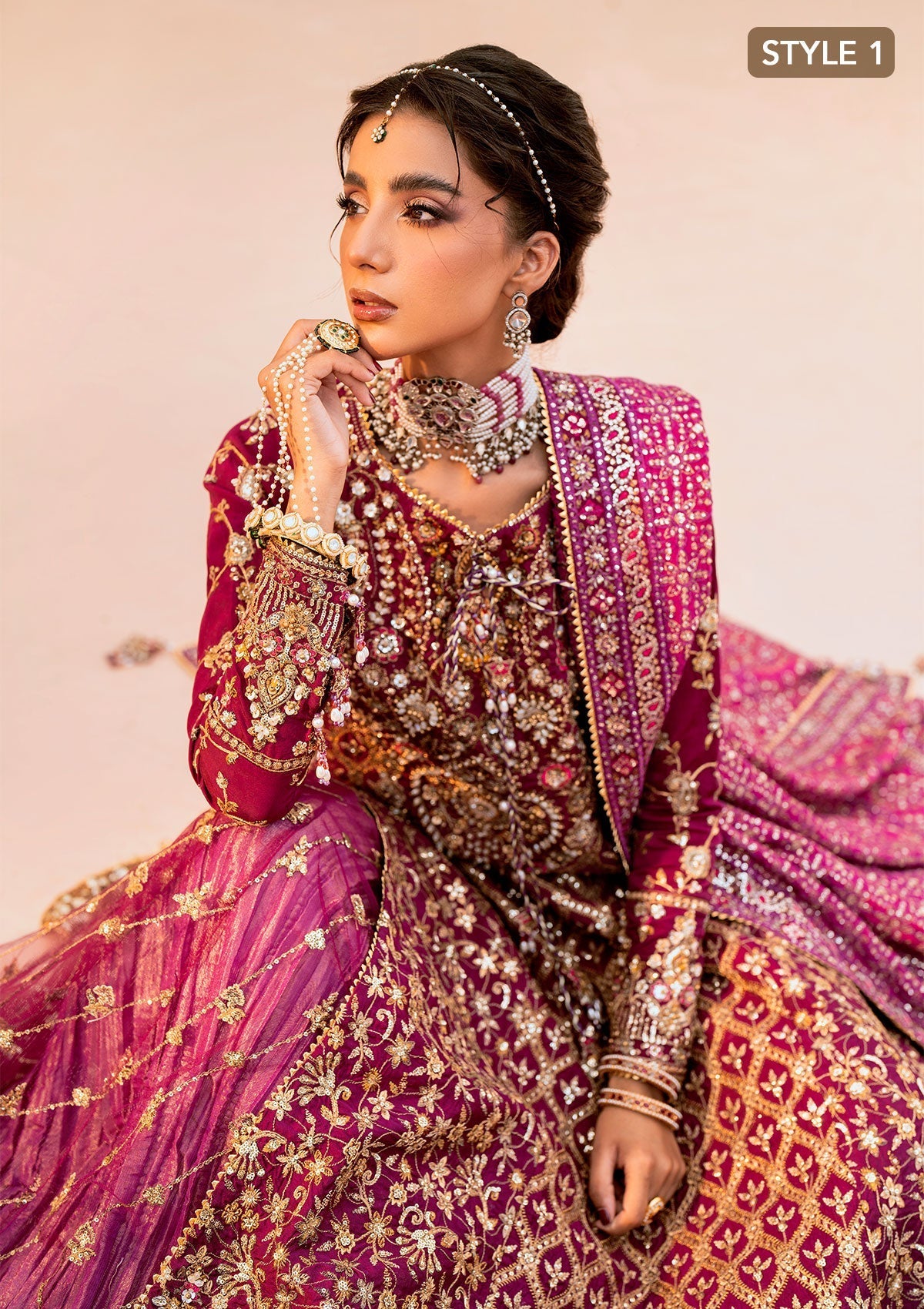 Aik Atelier | Wedding Festive 25 | LOOK 10 - Official Aik Atelier stockist in UK - Sakeena London