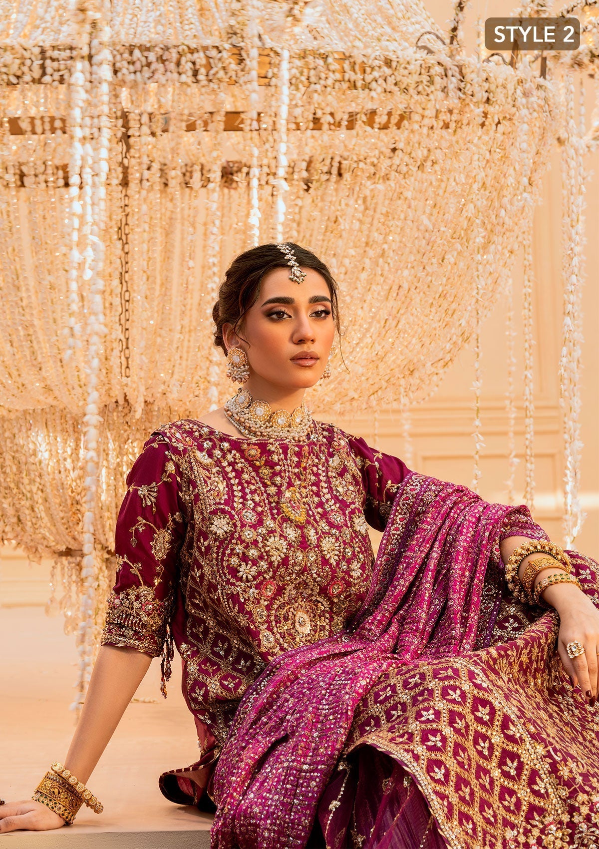 Aik Atelier | Wedding Festive 25 | LOOK 10 - Official Aik Atelier stockist in UK - Sakeena London