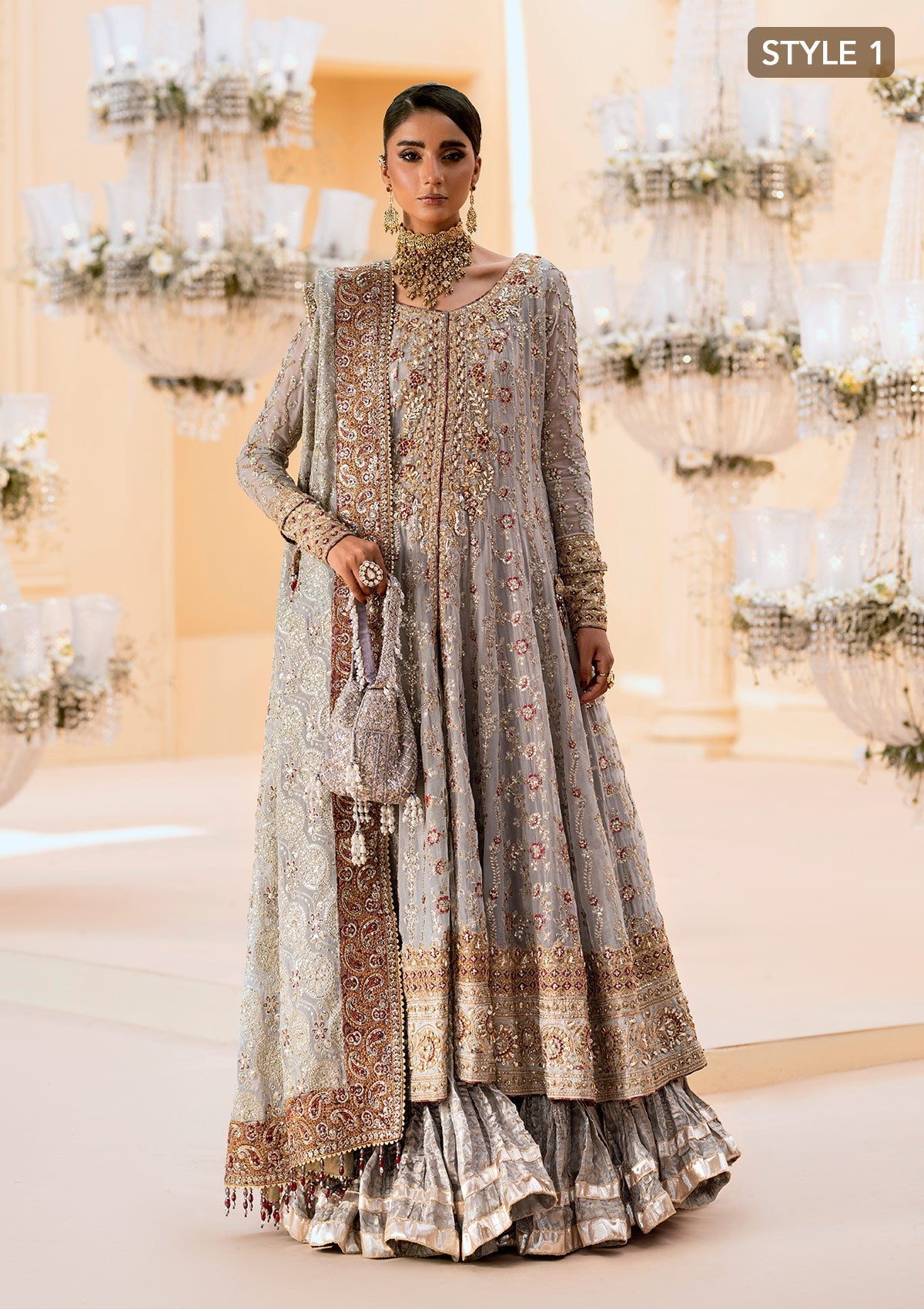 Aik Atelier | Wedding Festive 25 | LOOK 02 - Official Aik Atelier stockist in UK - Sakeena London