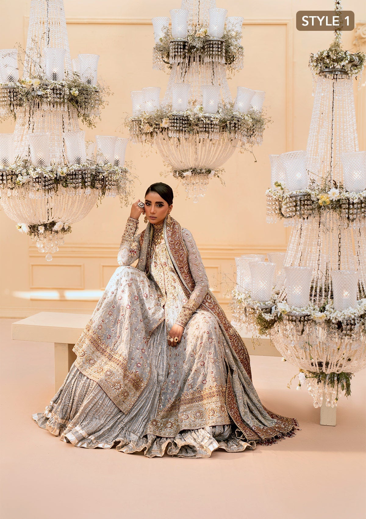 Aik Atelier | Wedding Festive 25 | LOOK 02 - Official Aik Atelier stockist in UK - Sakeena London