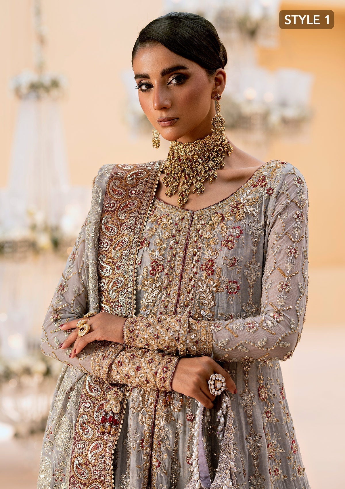 Aik Atelier | Wedding Festive 25 | LOOK 02 - Official Aik Atelier stockist in UK - Sakeena London