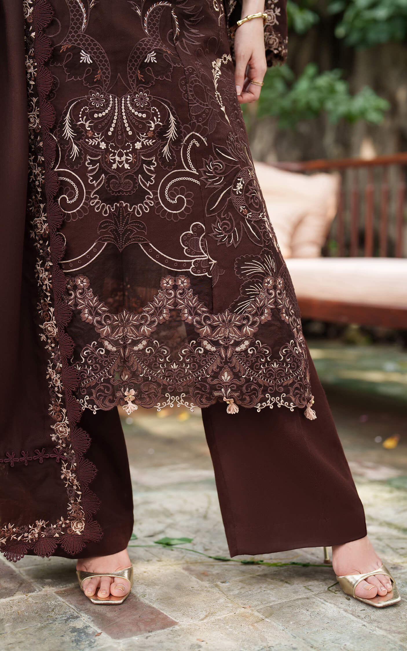Asifa and Nabeel | Pashmina Luxe 25 | Aima LWC25-10 - Official Asifa and Nabeel stockist in UK - Sakeena London