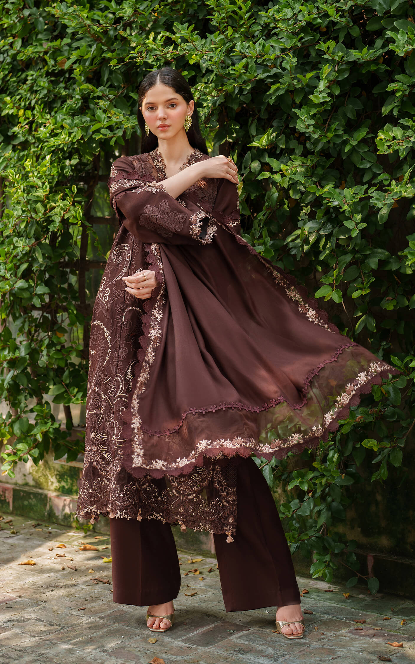 Asifa and Nabeel | Pashmina Luxe 25 | Aima LWC25-10 - Official Asifa and Nabeel stockist in UK - Sakeena London