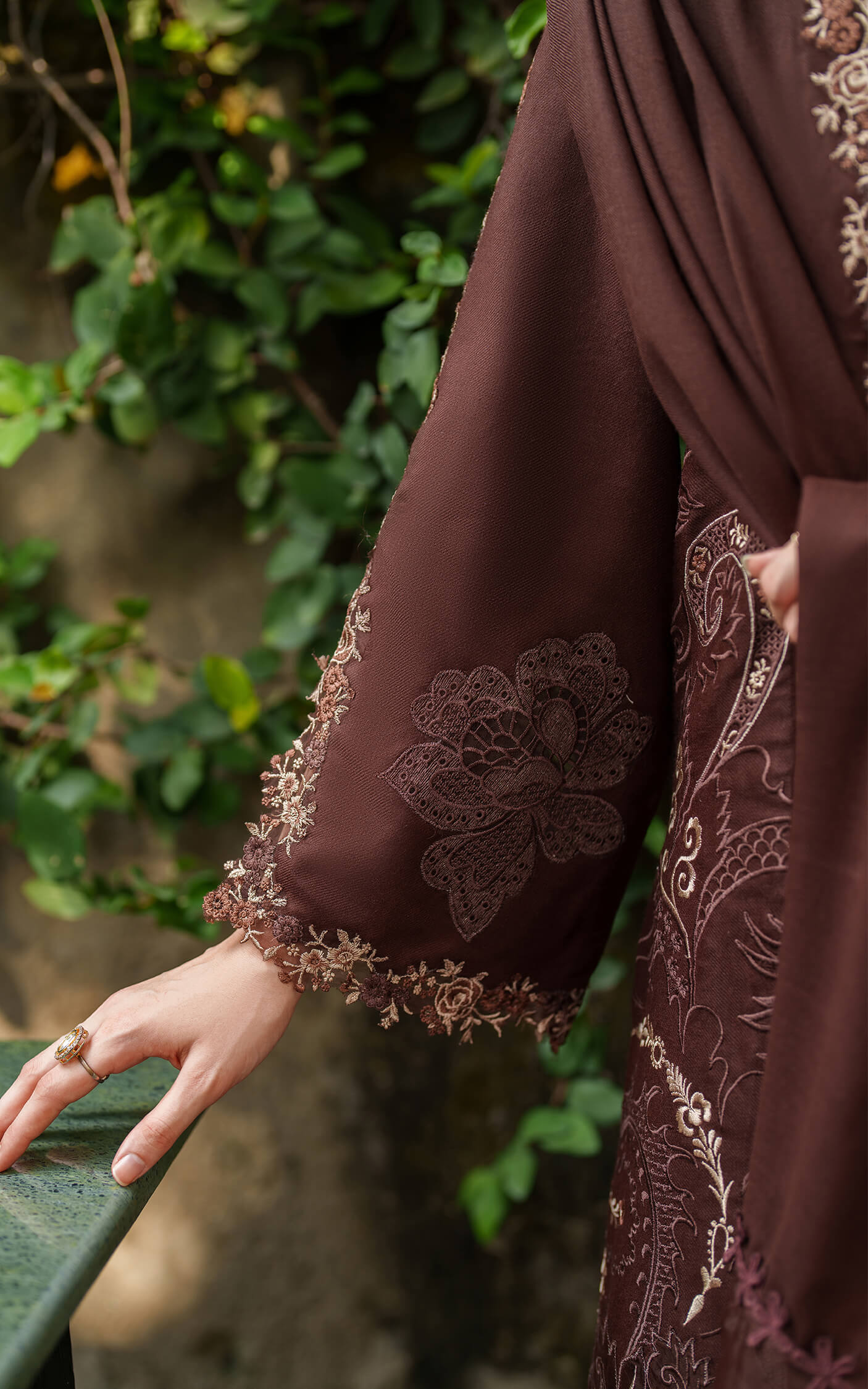 Asifa and Nabeel | Pashmina Luxe 25 | Aima LWC25-10 - Official Asifa and Nabeel stockist in UK - Sakeena London