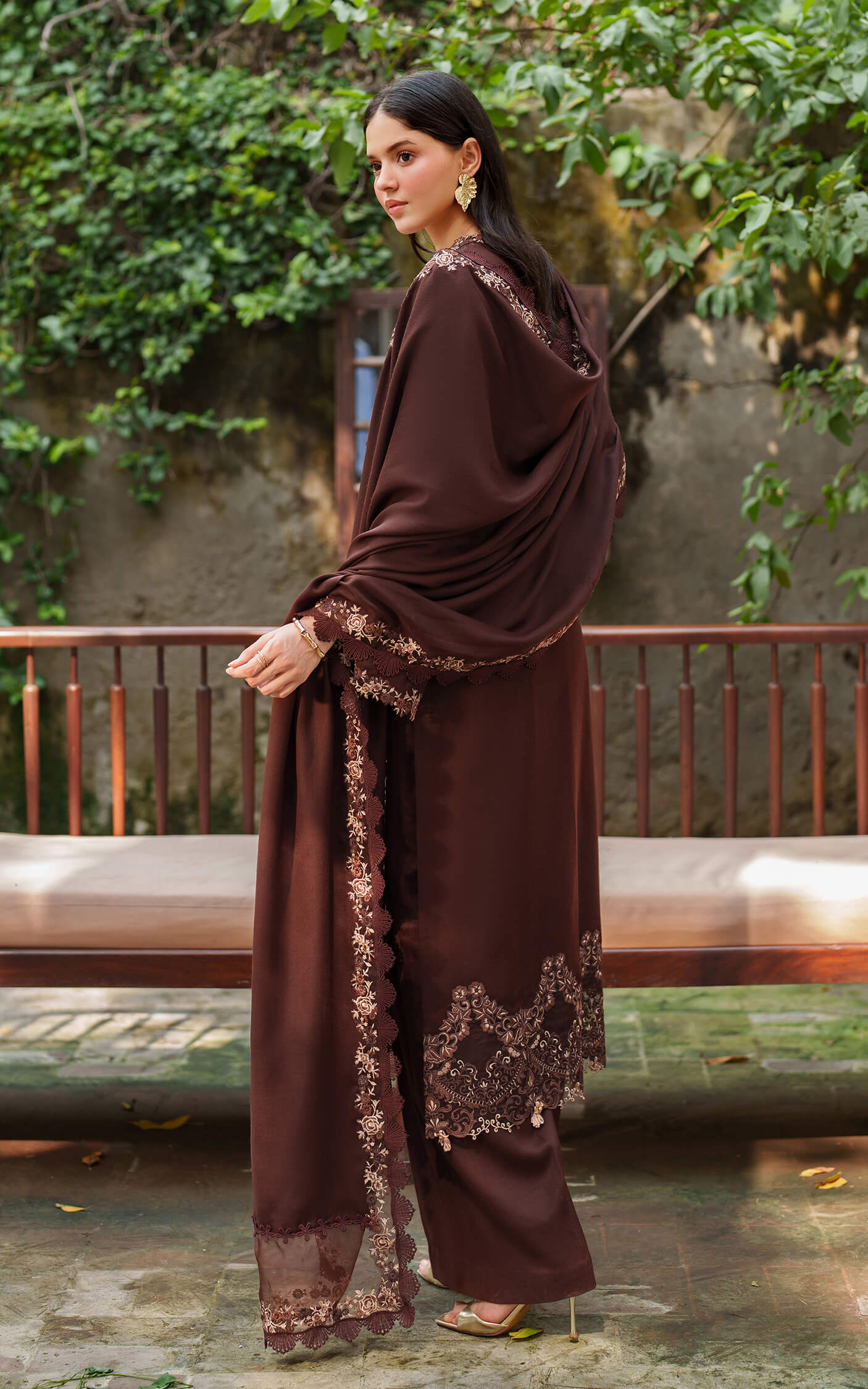 Asifa and Nabeel | Pashmina Luxe 25 | Aima LWC25-10 - Official Asifa and Nabeel stockist in UK - Sakeena London