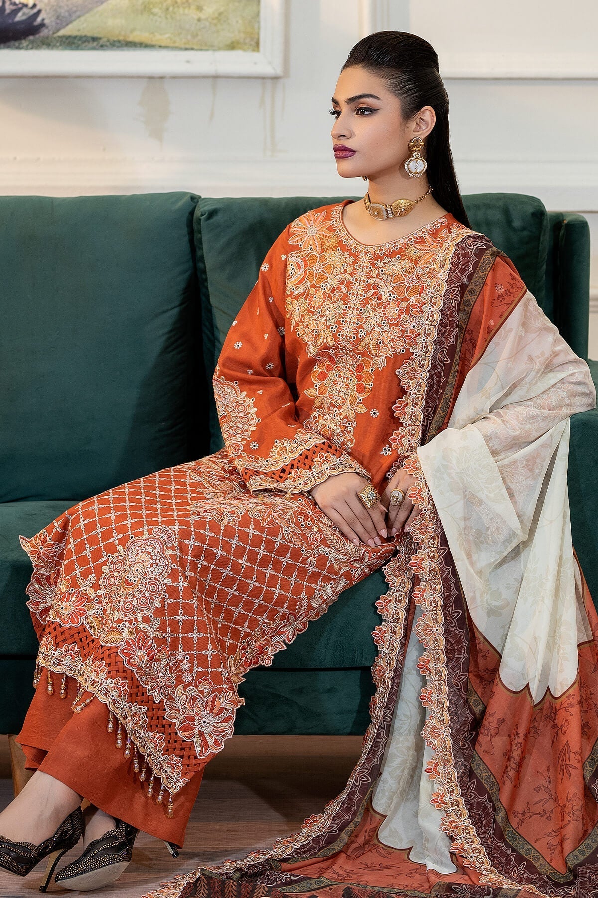 Imrozia Premium | Zebrang Silk | SRS-13 Zevar - Official Imrozia Premium stockist in UK - Sakeena London