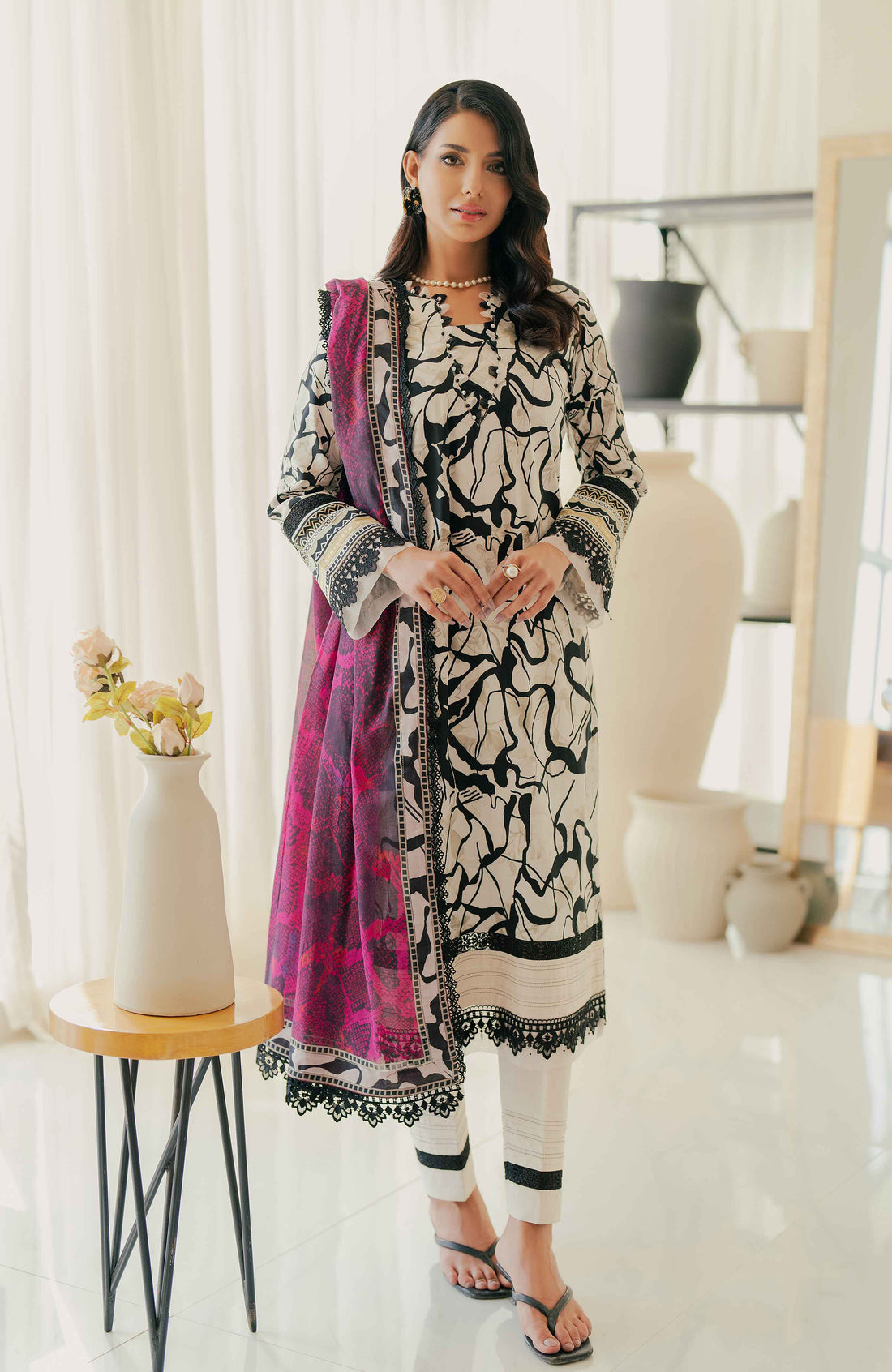 Al Zohaib | Sun Shine Bloom Cotton Silk | SCS-24-07 - Official Al Zohaib stockist in UK - Sakeena London