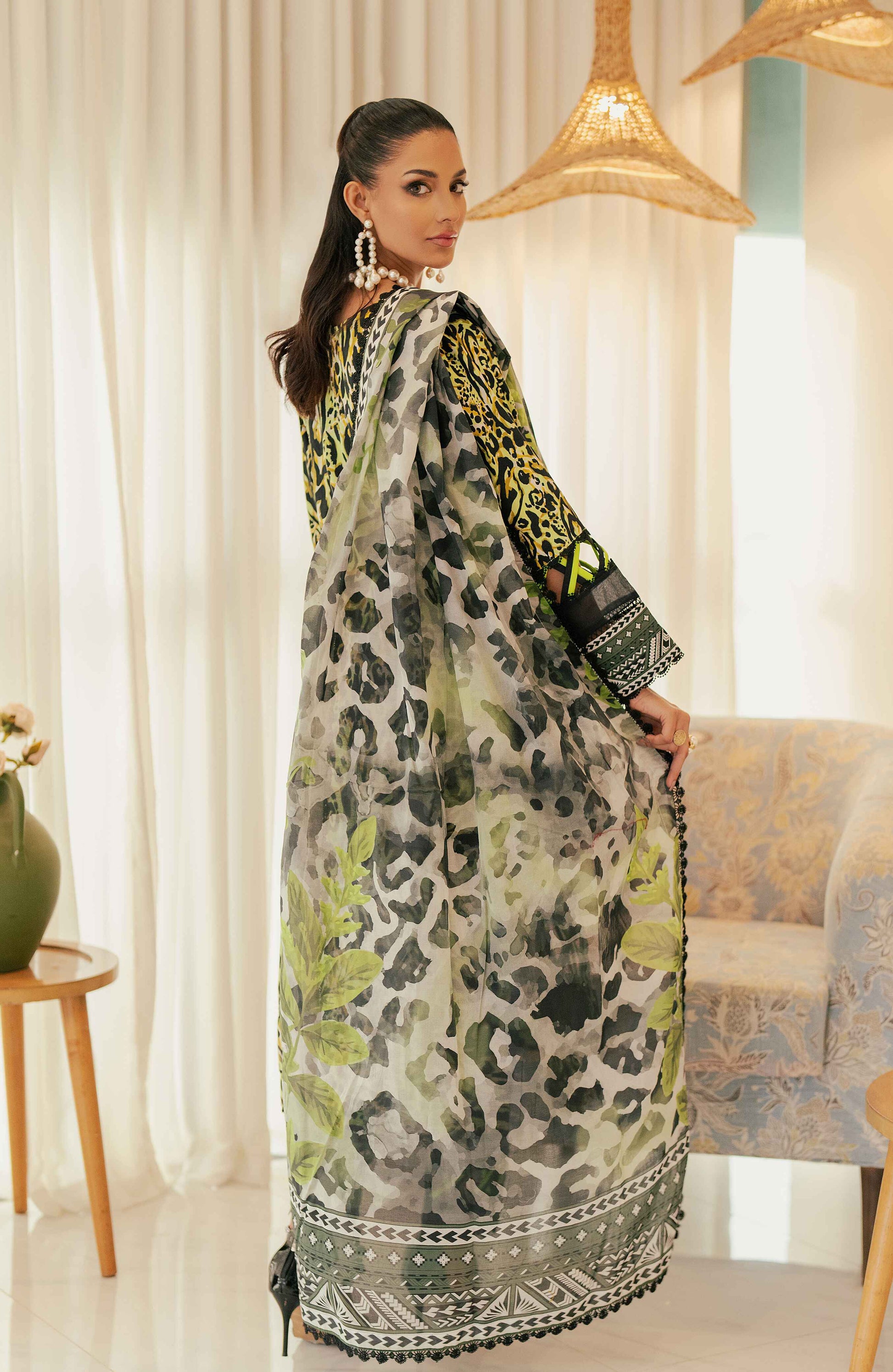 Al Zohaib | Sun Shine Bloom Cotton Silk | SCS-24-10 - Official Al Zohaib stockist in UK - Sakeena London