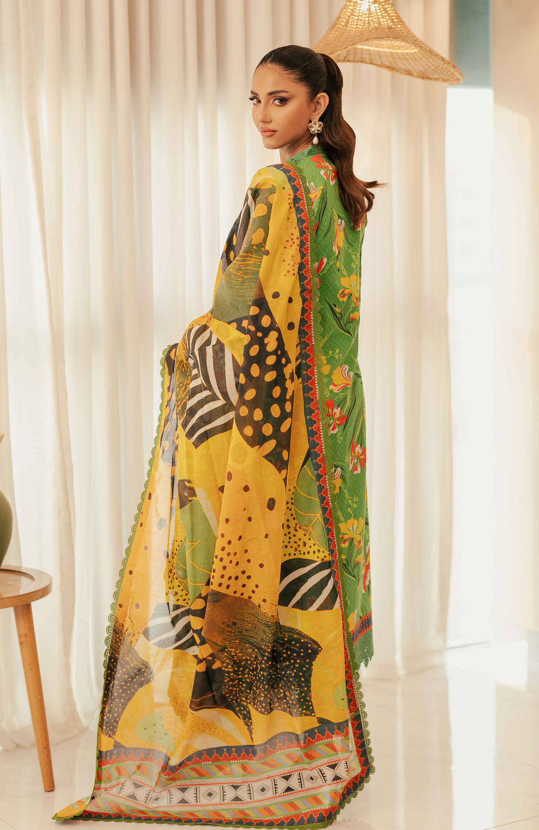 Al Zohaib | Sun Shine Bloom Cotton Silk | SCS-24-11 - Official Al Zohaib stockist in UK - Sakeena London