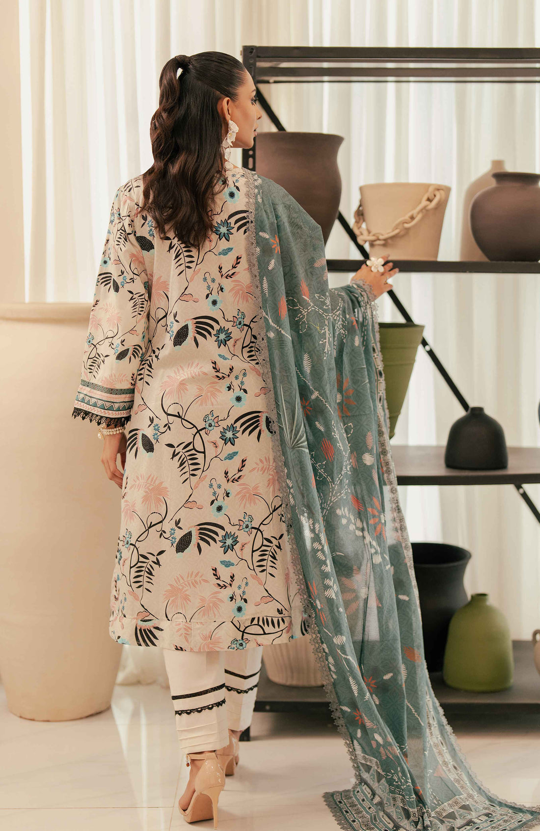 Al Zohaib | Sun Shine Bloom Cotton Silk | SCS-24-12 - Official Al Zohaib stockist in UK - Sakeena London