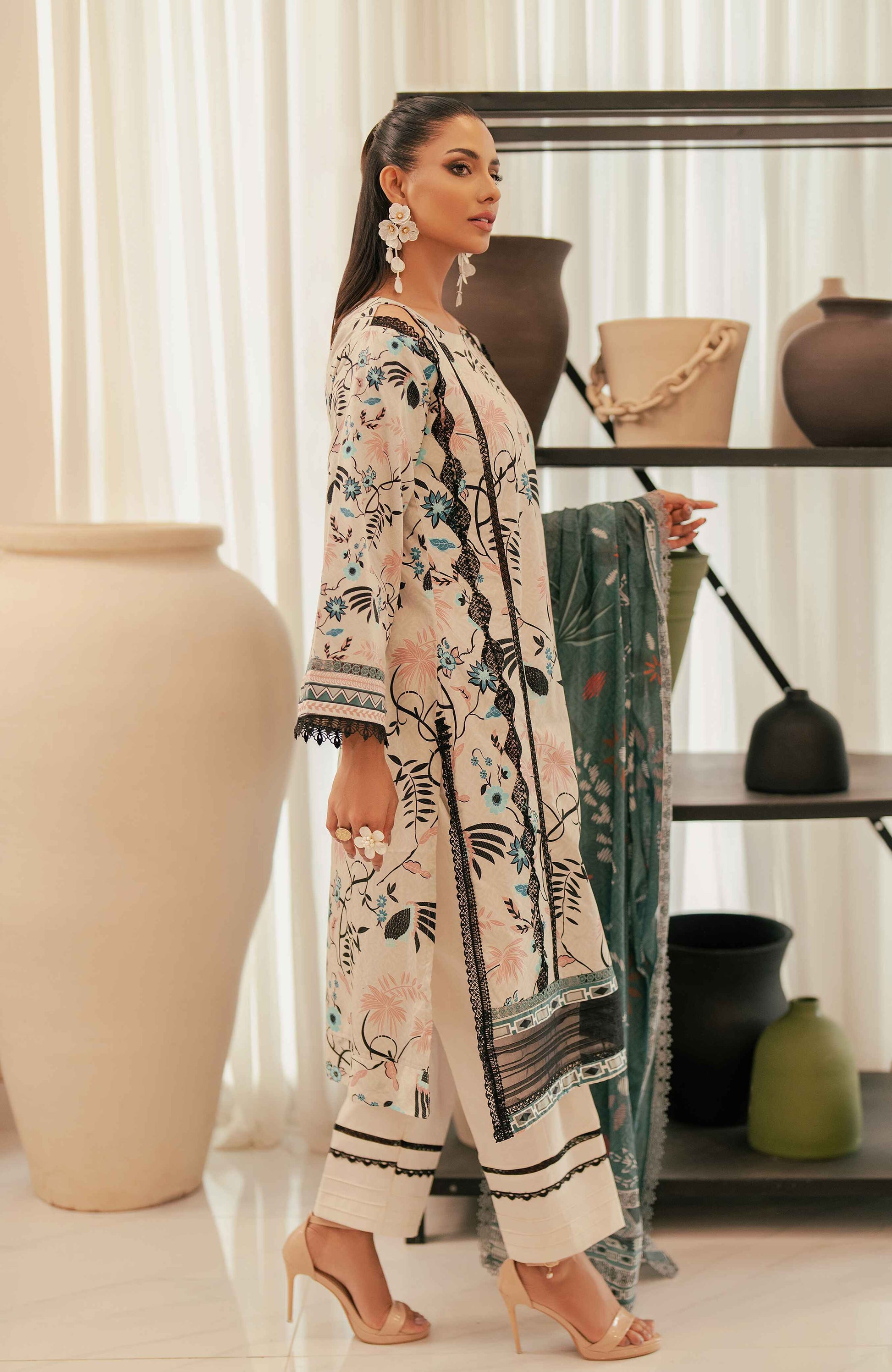 Al Zohaib | Sun Shine Bloom Cotton Silk | SCS-24-12 - Official Al Zohaib stockist in UK - Sakeena London